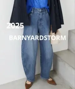 バンヤードストーム　BARNYARDSTORM / ギャザーウエストバレルデニム