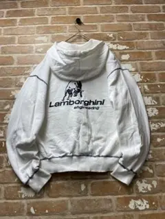 90s Lamborghini engineering ランボルギーニ　パーカー 90s Lamborghini engineering ランボルギーニ パーカー - メルカリ
