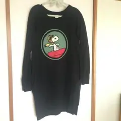 スヌーピー ロングスウェット