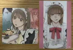 アオのハコ　鹿野千夏　ポストカード　コースター