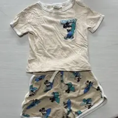 Disney ミッキー Tシャツ ショートパンツ セット 12-18M