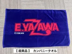 矢沢永吉☆1980年E.YAZAWAカンパニーバスタオル 状態別 矢沢永吉 カンパニー 時代の ビーチタオル E.YAZAWA