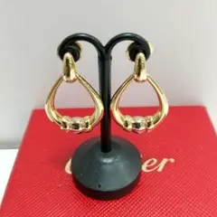 カルティエ Cartier スリーカラー ドアノッカー ピアス