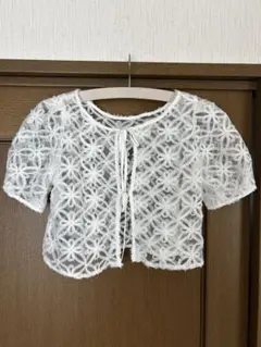 w closet シアーレースブラウス