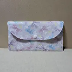 トンボ模様のマスクケース】l
