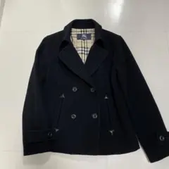 美品BURBERRY LONDONノバチェックウールコート