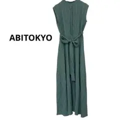 ABITOKYO アビトーキョー　ノースリーブ　マキシ丈　ワンピース