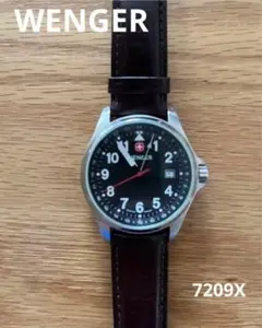 WENGER　ウェンガー　7209X　黒文字盤　ミリタリー