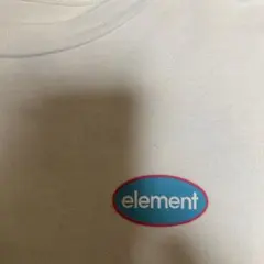 element ロゴ Tシャツ ホワイトＬサイズ