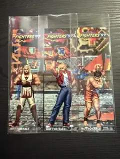 KOF97 購入特典 クリアしおり 餓狼チーム テリー ジョー東 アンディ