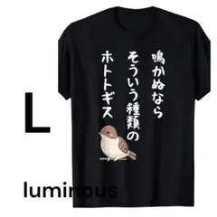 U② 大きいサイズ Tシャツ L ブラック 黒 可愛い 半袖 おもしろい　K