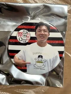 オリックス　茶野篤政　bシャツ祭り　缶バッジ　缶バッチ　バファローズ　匿名配送
