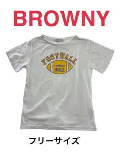 BROWNY FOOTBALL USA Tシャツ フリーサイズ