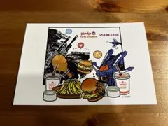 ゾイド【ポストカード ウェンディーズ・ファーストキッチン】未使用