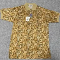 GRAND MONARCH グランドモナーク 総柄 半袖 シャツ L ミズノ製