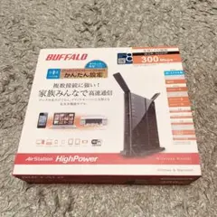 無線 ルーター　BUFFALO WZR-300HP Wi-Fi