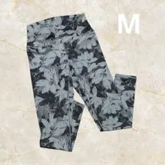 SUKALA　リリー柄レギンス　Mサイズ　グレー