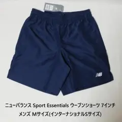 [新品 送料込] メンズM ニューバランス ウーブンショーツ 7インチ