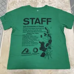 美品 FUJIROCK FESTIVAL '24 スタッフTシャツ Lサイズ ②