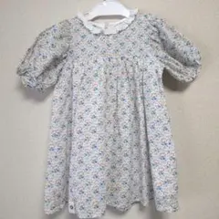 !最終価格!☆美品☆ arim closet花柄パフスリーブワンピース100cm