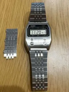 カシオ CASIO A1100 腕時計 デジタル ウォッチ シルバー クォーツ