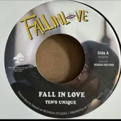 Fall In Love (7インチシングルレコード) : TEN'S UNIQUE