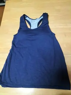ヨガウェア　トップス　ネイビー