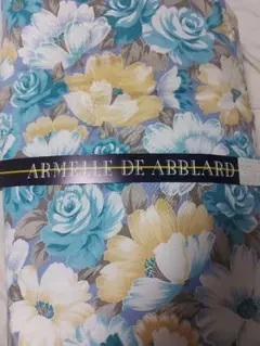 ARMELLE DE ABBLARD 花柄ガーゼケット 140×180cm