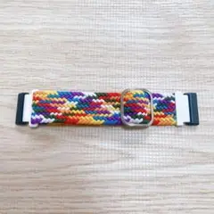 ✨️新品・限定品✨️Fitbit Versa3 バンド 交換ベルト 虹色 腕時計