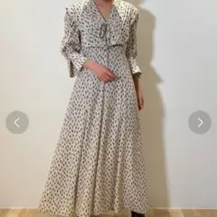 スナイデル　SNIDEL ビックカラークラシカルワンピース