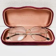 オンライン限定 現行 GUCCI グッチ サングラス ビッグフレーム スクエア