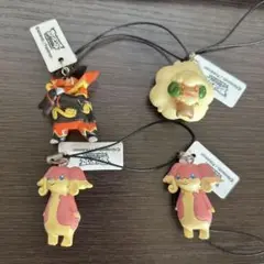 ポケモン フィギュアストラップ 4個セット