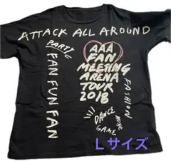 AAA FAN MEETING ARENA TOUR 2018 TシャツＬ大きめ