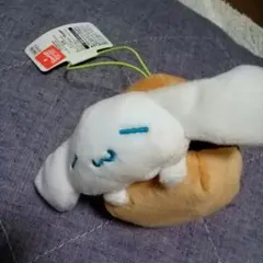 シナモロール　サンリオ　バーガーショップマスコット