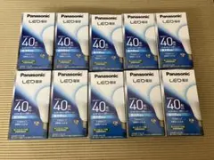 10個 Panasonic LED電球 LDA4D-H/E/W E26 昼光色