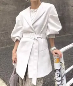 Ameri VINTAGE パフスリーブジャケット