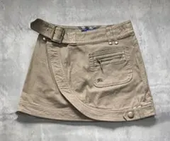 burberry y2k 巻きスカート