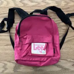 Lee リュック キッズ ピンク
