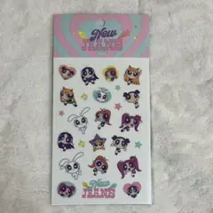 NewJeans　パワーパフガールズ　コラボ　シール　ニュジ