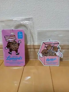 レナーズベーカリー　ステッカー　シール　ネームタグ　マラサダ　キーホルダー