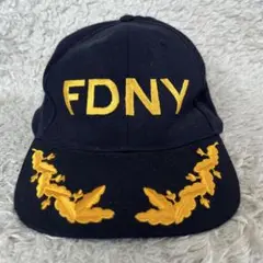 FDNY/刺繍キャップ/ニューヨーク市消防局/