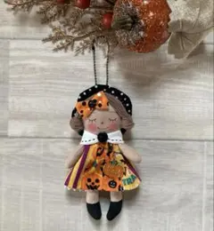 カントリードール　ハロウィン　ドールチャーム