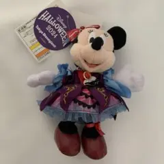 ミニーマウス ぬいぐるみバッジ ハロウィン 2024 フレンジー