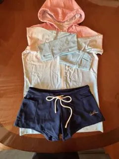 ラッシュガードswimパンツsetレディース