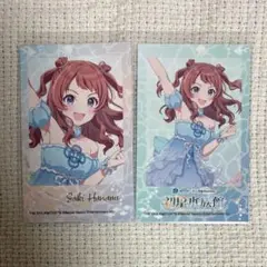 学マス×サンシャイン水族館　チェキ風カード　2種セット　咲季
