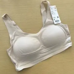 【新品】ワイヤレスブラ(リラックス)ベージュ Mサイズ