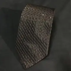 CERRUTI 1881 ダークブラウン ネクタイ 光沢 茶色￼