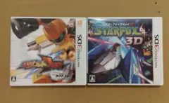 3DS メダロットDUAL + スターフォックス64 3D 2点セット