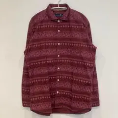 CARIBBEAN JOE 長袖シャツ Lサイズ