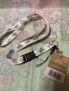 クマ柄　ネックストラップ　アニマル　ベアー　熊